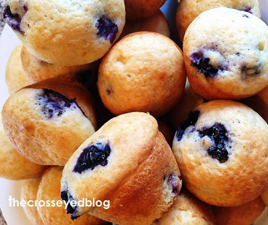 Low Fat Blueberry Muffins